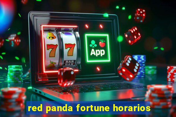 red panda fortune horarios